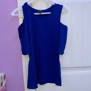Express cut out shoulder shirt
